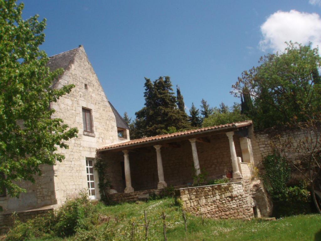 Bed and Breakfast Le Logis Du Peu Girard La Roche-Clermault Екстер'єр фото